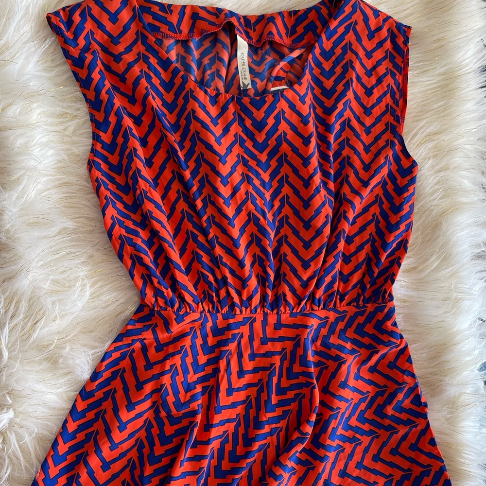 Paper Crane Tribal Print Blouse